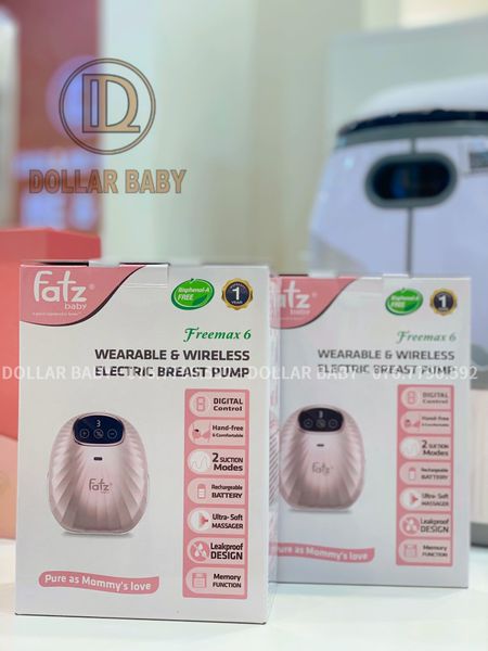  Máy hút sữa đơn không dây FatzBaby - Freemax 6 