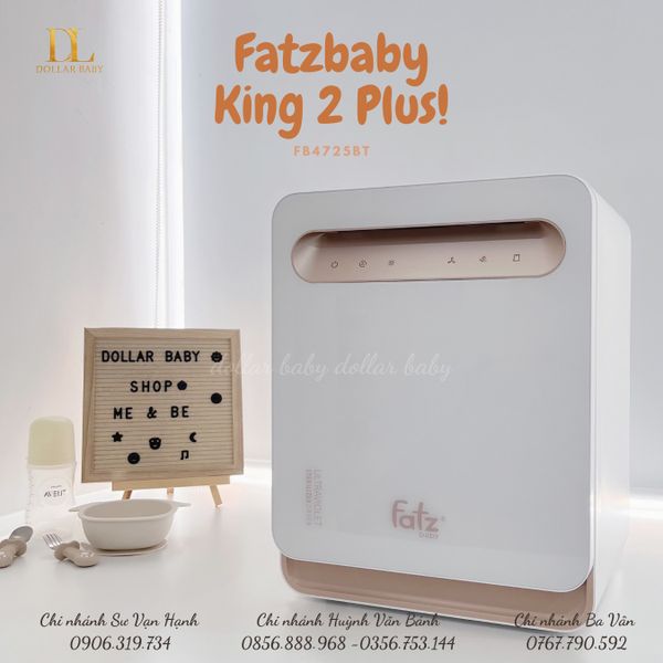  Máy tiệt trùng sấy khô UVC LED Fatzbaby – King 2 plus 