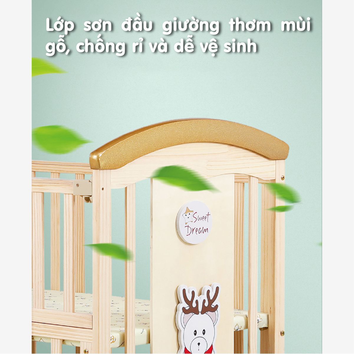  Cũi gỗ UMOO - UM-08105 