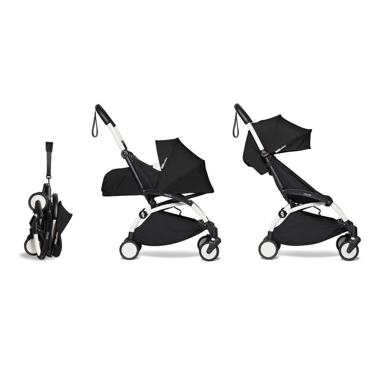  Xe đẩy BABYZEN YOYO² /  0+ 6+ Baby Stroller Complete Set ( Khung Trắng ) 