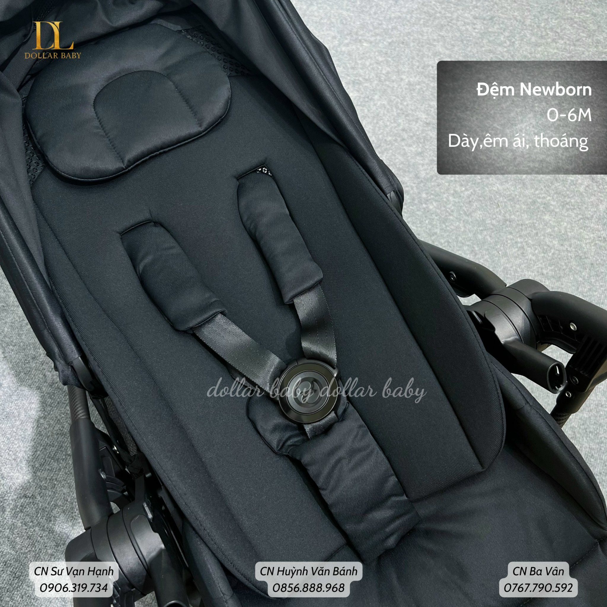  Xe Đẩy Cybex Melio 3 (Carbon Frame) -  Full phụ kiện ( áo mưa + 2 set đệm + 1 cup ) 