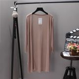  Áo Khoác Len Cardigan Mỏng Dáng Dài 