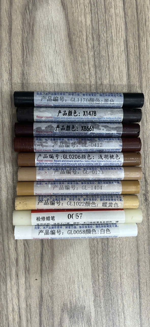 bút sáp sửa màu cho gỗ(tổng hợp các loại màu)