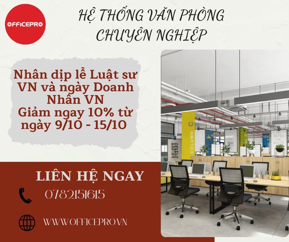 Cơ hội vàng chỉ trong một tuần! Giảm giá sốc 10% cho thuê văn phòng