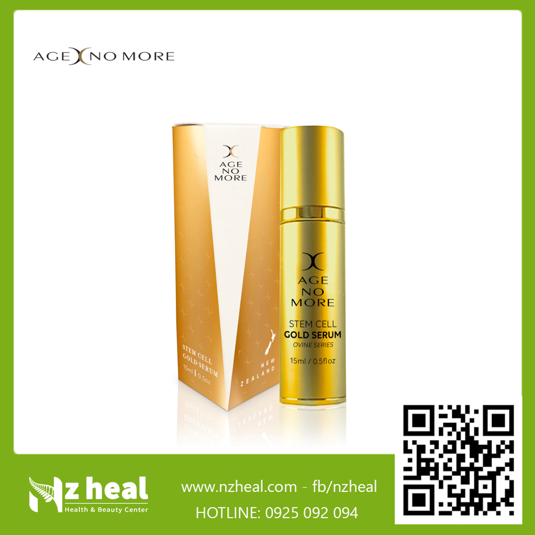 Serum tế bào gốc nhau thai cừu Age No More Stem Cell Gold Serum (15ml)
