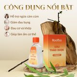 Dầu Thảo Dược Original Hỗ Trợ Xoa Bóp Giảm Đau Cơ, Giảm Triệu Chứng Cảm, Thông Mũi ROOTOO Thuần Tự Nhiên 7ml/10ml