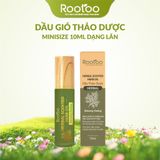 Dầu Thảo Dược Herbal - Herbal Scented Herb Oil Hỗ Trợ Thông Mũi Giúp Giảm Đau Cơ ROOTOO Thuần Tự Nhiên 10ml