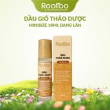 Dầu Thảo Dược Original Hỗ Trợ Xoa Bóp Giảm Đau Cơ, Giảm Triệu Chứng Cảm, Thông Mũi ROOTOO Thuần Tự Nhiên 7ml/10ml
