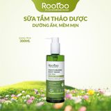 Sữa Tắm Dưỡng Ẩm Mềm Mịn Sữa Tắm Thảo Dược Nuôi Dưỡng Phục Hồi Da Toàn Thân ROOTOO Thuần Tự Nhiên 300ml/100ml/60ml