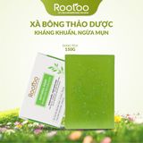 Xà Bông Lưới Tắm Thảo Dược Kháng Khuẩn Ngừa Mụn Lưng ROOTOO Thuần Tự Nhiên 150g/100g/30g