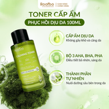 Nước Cân Bằng Da Calming Toner Giúp Cấp Ẩm Se Khít Lỗ Chân Lông, Phục Hồi và Làm Dịu Da ROOTOO Thuần Tự Nhiên 100ml