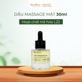 Dầu Massage Mặt Face Massage Oil Giúp Nâng Cơ Săn Chắc Da, Trị Liệu, Dưỡng Ẩm Và Phục Hồi Da ROOTOO Thuần Tự Nhiên 30ml