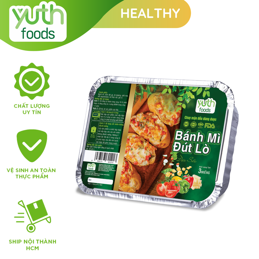 Bánh mì đút lò Yuth Foods