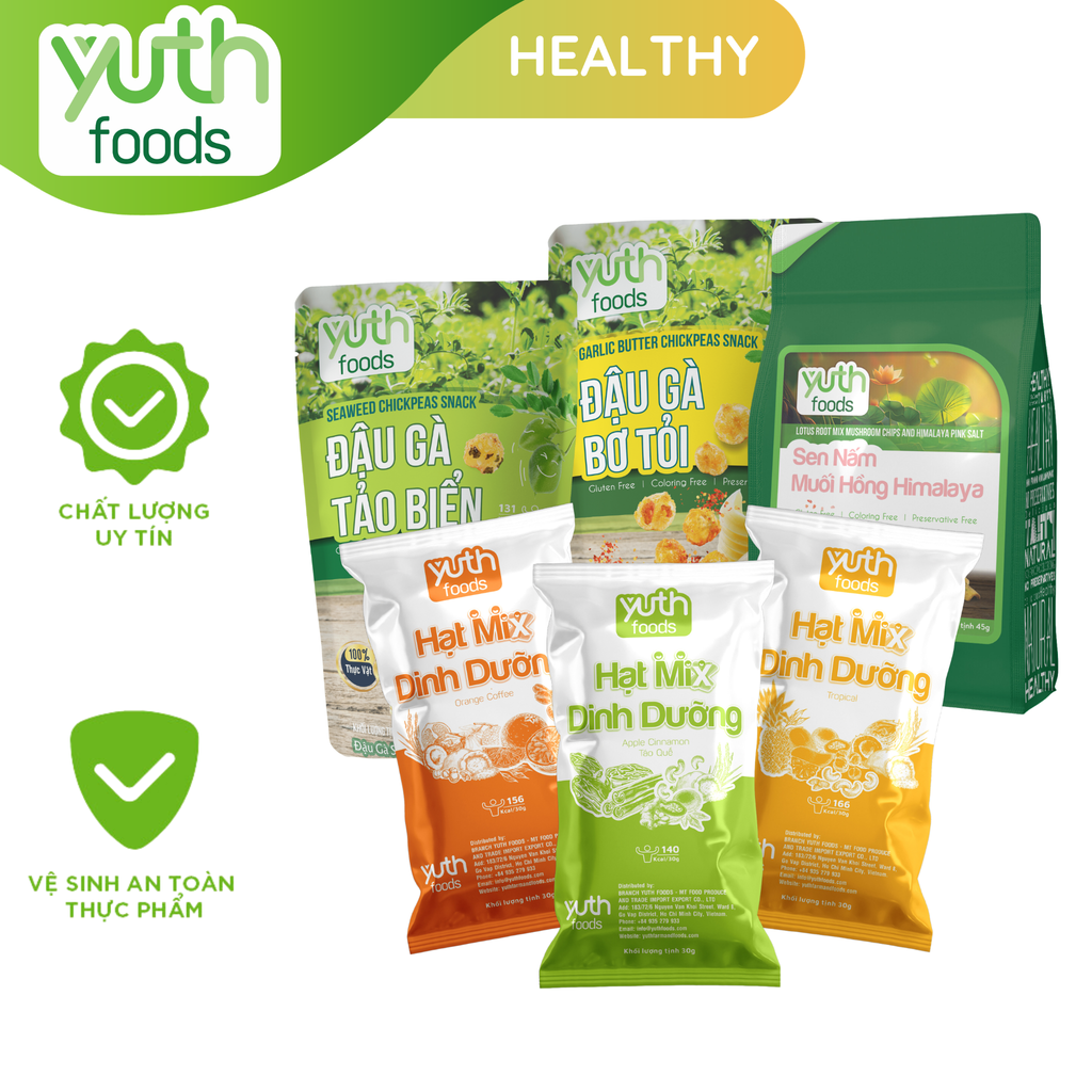Combo ăn vặt Yuth Foods