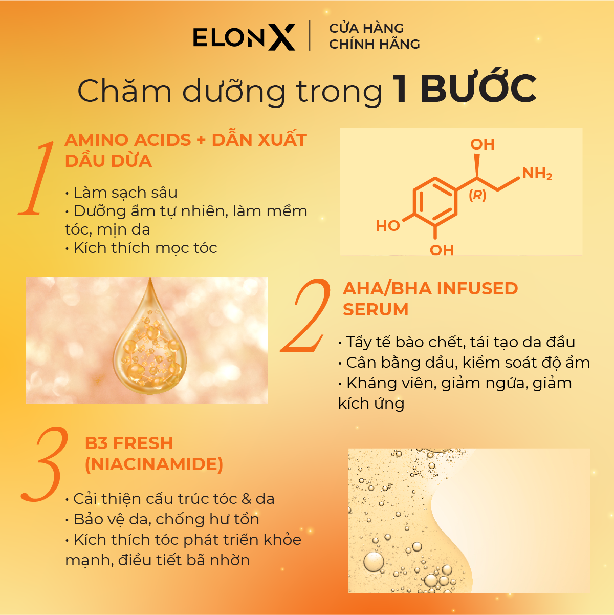 Dầu gội ELONX HEYBOSS 3 trong 1 cho nam - hương nước hoa - sữa tắm gội (sáng - 680gr) - Thùng 20 chai