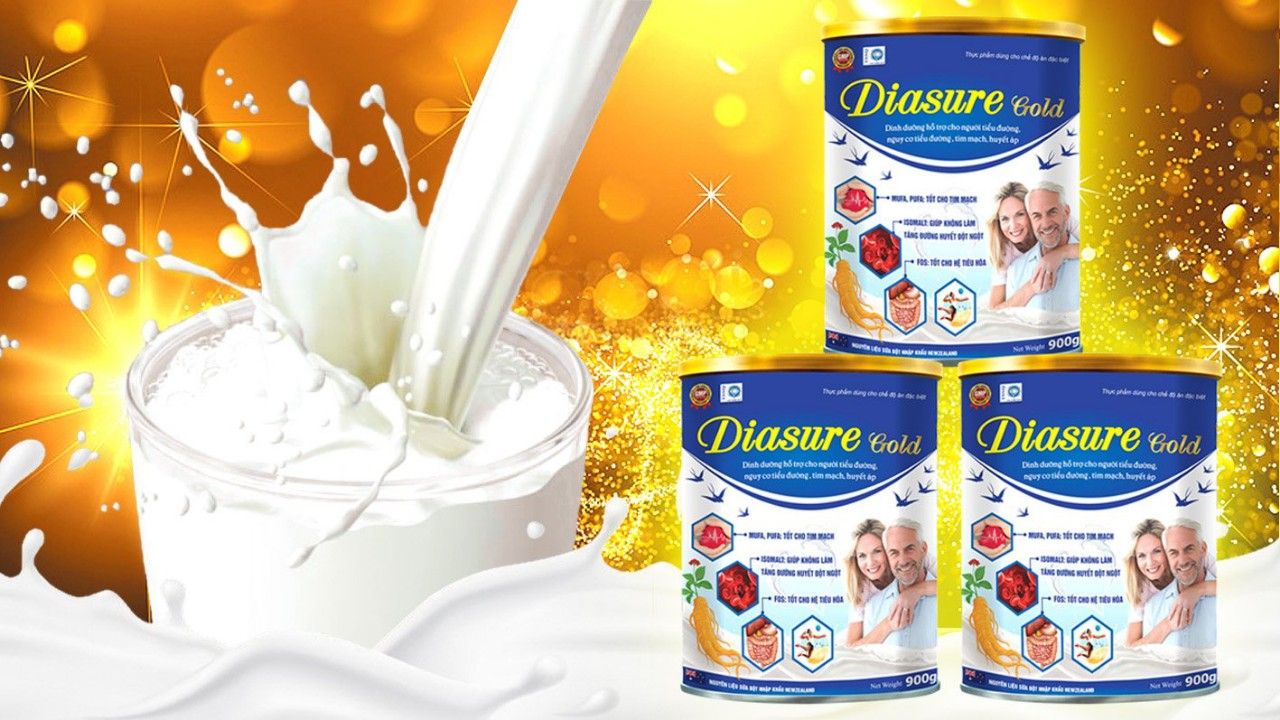  Sữa bột Diasure gold 