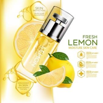  Mỹ phẩm tinh chất thiên nhiên lemon 