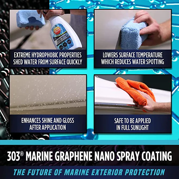  303 Graphene Nano Spray Coating - Tăng cường độ bóng, bảo vệ bề mặt lên đến 1 năm 