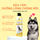  Sữa tắm chó dưỡng lông chống rối DIVA Vàng 260ml 