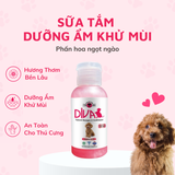  Sữa tắm chó dưỡng ẩm khử mùi DIVA Hồng 55ml 