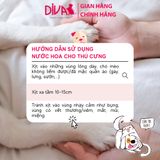  Nước hoa cao cấp dành cho thú cưng DIVA Blooming Peony - Hương hoa dịu ngọt 2.5ml 