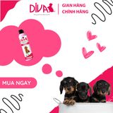  Sữa tắm chó dưỡng ẩm khử mùi DIVA Hồng 260ml 