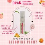  Nước hoa cao cấp dành cho thú cưng DIVA Blooming Peony - Hương hoa dịu ngọt 2.5ml 