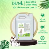  Sữa tắm mèo DIVA Kitten gel 5L 