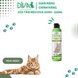  Sữa tắm mèo DIVA Kitten gel 260ml 