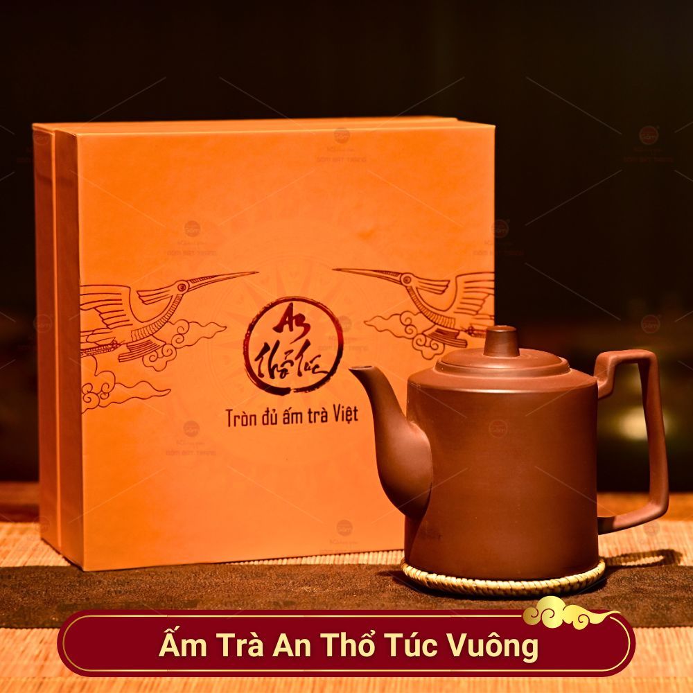 Ấm Trà An Thổ Túc Vuông