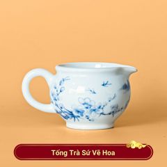 Tống Trà Sứ Vẽ Hoa