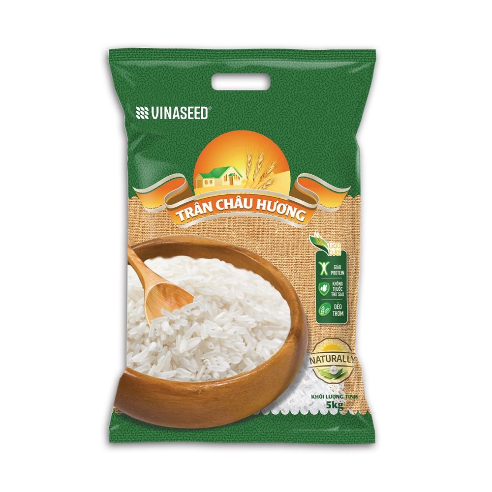 Gạo Trân Châu Hương Vinaseed Túi 5Kg