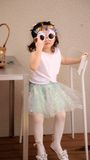  Chân váy tutu cầu vồng thiết kế độc quyền Cutekids 