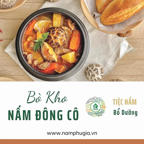  Nấm Đông Cô khô cao cấp | Cỡ L | Gói 300g/ 500g 