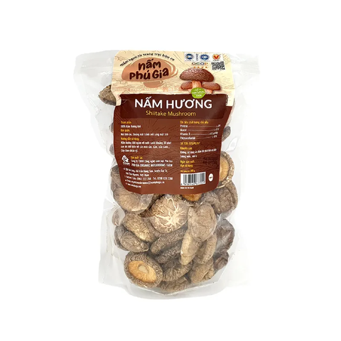  Nấm Hương khô cao cấp | Cỡ L | Gói 300g/ 500g 