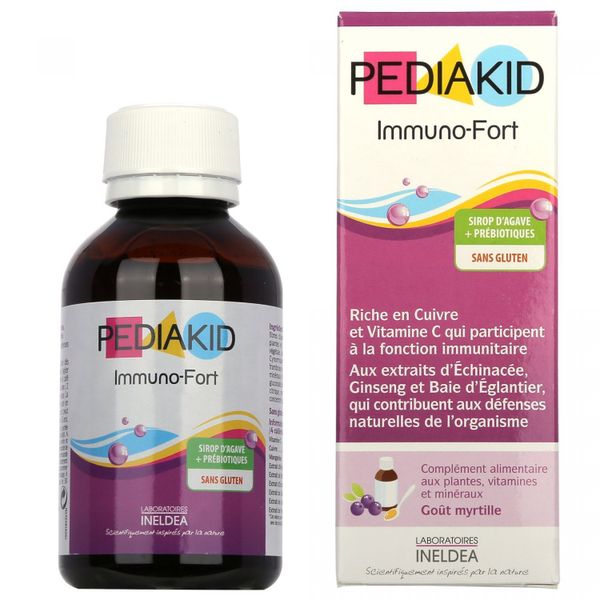 Pediakid Immuno - Fort Pháp tăng cường hệ miễn dịch cho bé từ 6 tháng