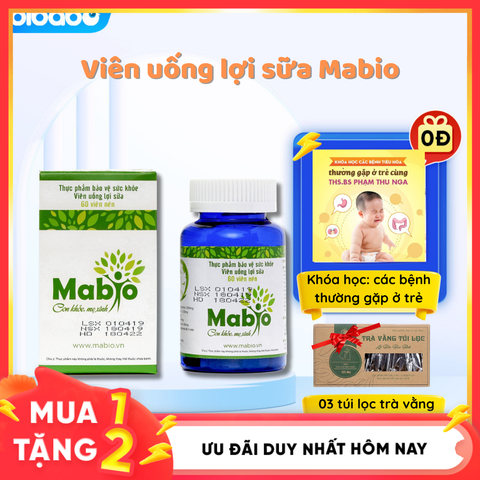 Viên uống lợi sữa Mabio 60 viên