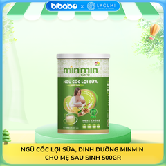 Ngũ cốc lợi sữa MinMin 30 vị Hạt cho mẹ sau sinh 500gr