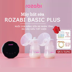 Máy hút sữa điện đôi Rozabi Basic Plus