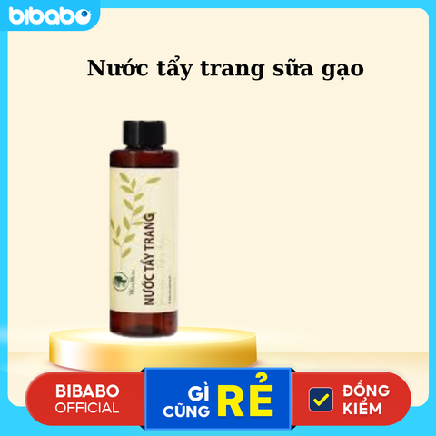 Nước tẩy trang Sữa gạo - Nha đam Wonmom