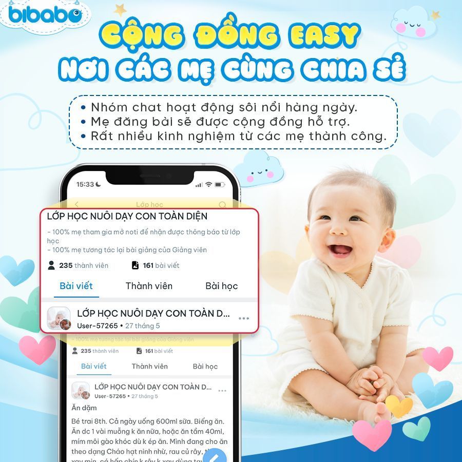 B-EASY Con Tự Chủ Ăn Ngủ