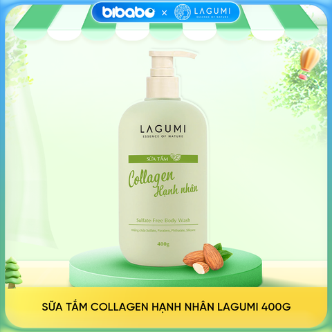 Sữa tắm Collagen hạnh nhân Lagumi