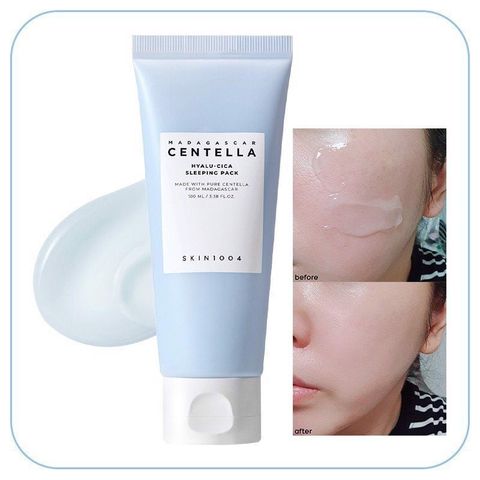 Mặt nạ ngủ Cấp Nước, Sáng Da & Ngừa Lão Hóa Skin1004 Madagascar Centella Hyalu-cica Sleeping Pack 100ml