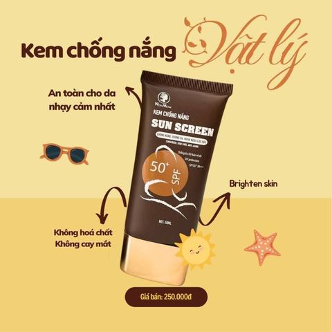 Kem chống nắng vật lý nâng tông Wonmom