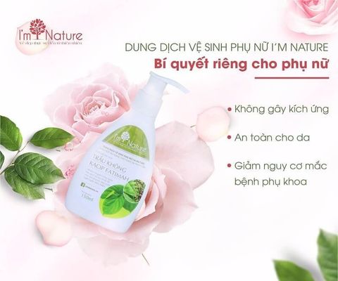 Dung dịch vệ sinh lá trầu không I'M NATURE 150ml