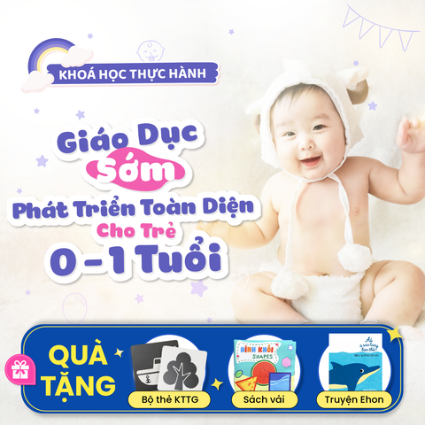 Khóa học giáo dục sớm giúp con phát triển toàn diện