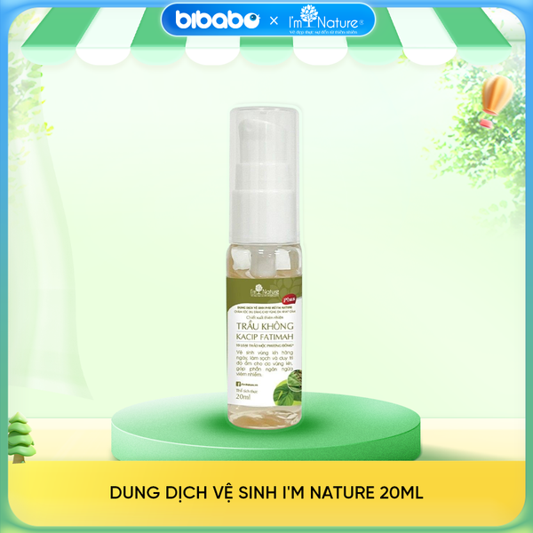 Dung dịch vệ sinh I'm Nature 20ml