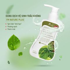 Dung dịch vệ sinh lá trầu không I'M NATURE Plus 100ml