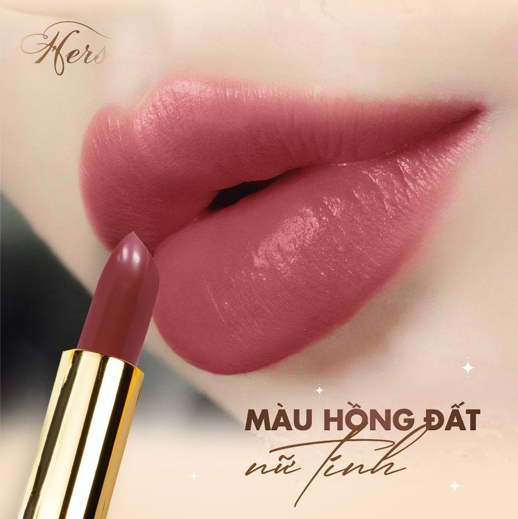 Son lì không chứa chì Hers Lipstick của I'M NATURE – 100% từ thiên nhiên