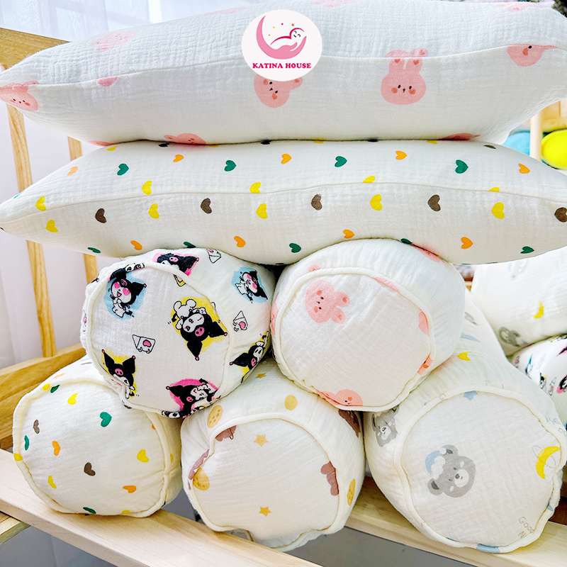 Bộ gối nằm gối ôm/ Muslin